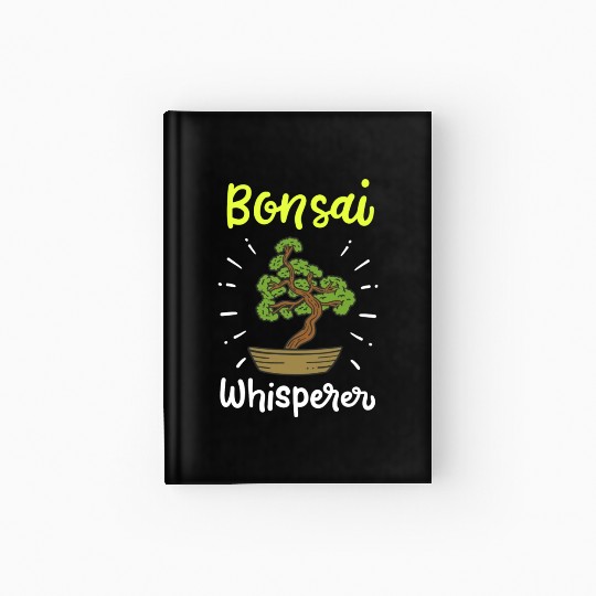 Bonsai Tree Gardener Hardcover Journal