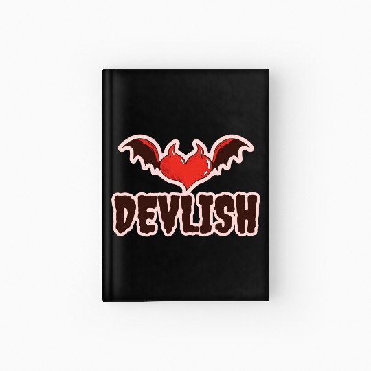 Devlish Bat Hardcover Journal
