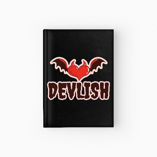 Devlish Bat Hardcover Journal