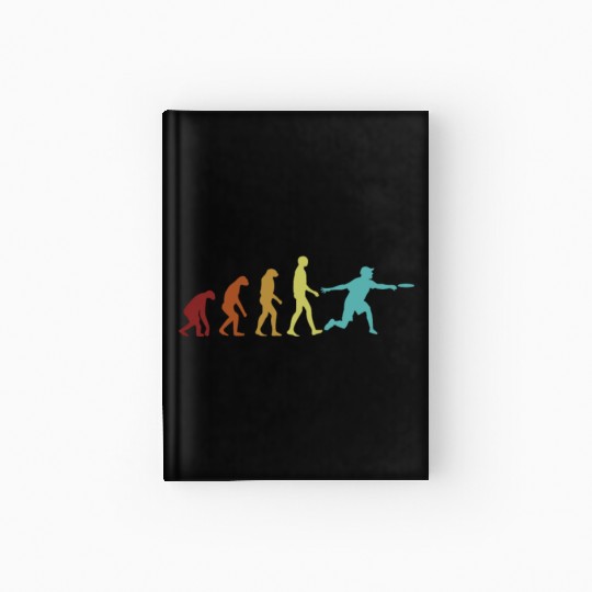 Disc Golf Evolution Player Pro Frisbee Buddy Disc Hardcover Journal
