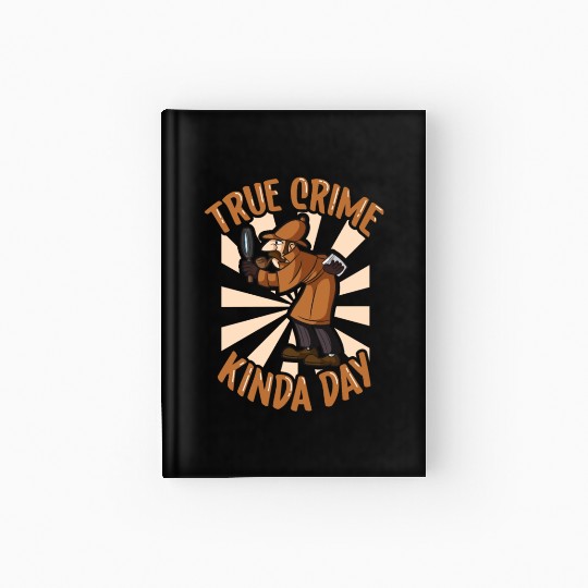 True Crime Murder Spy Crime Interest Gift Idea Hardcover Journal