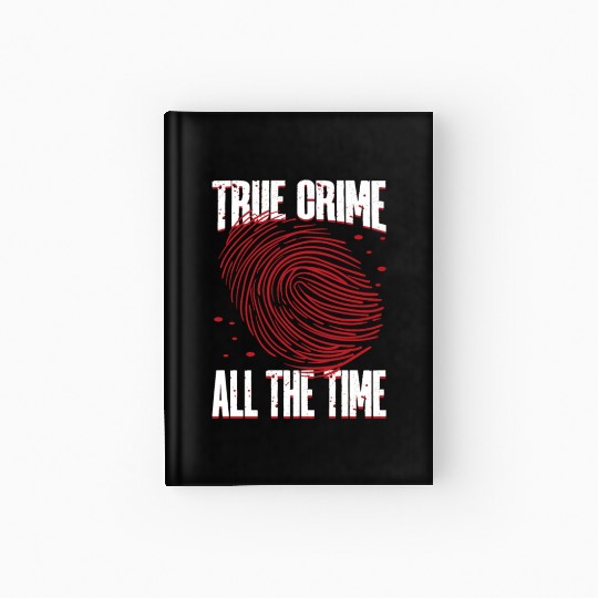 True Crime Murder Spy Crime Interest Gift Idea Hardcover Journal