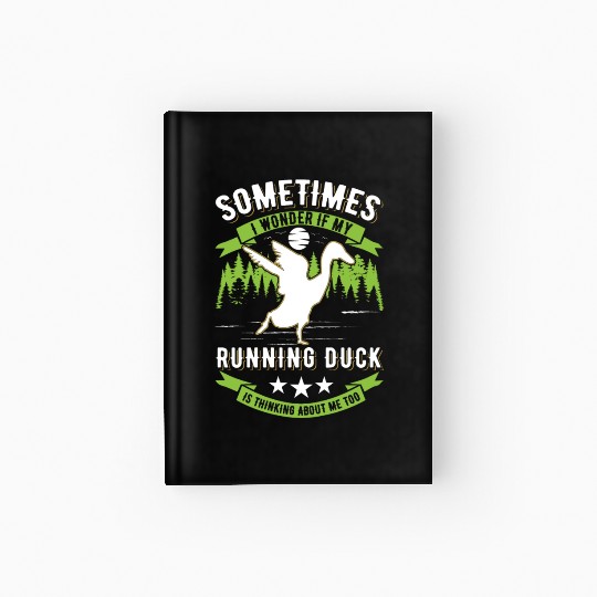 Indian Runner Duck Gift Bottle Hardcover Journal