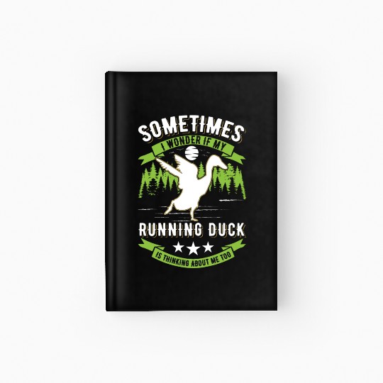Indian Runner Duck Gift Bottle Hardcover Journal