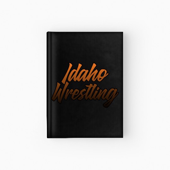 Idaho Wrestling (State Colors) Hardcover Journal