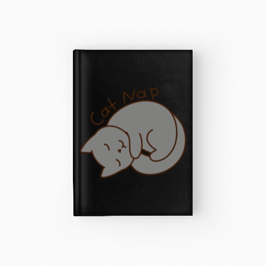 Cat Nap Hardcover Journal