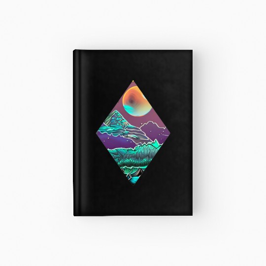 Moon Mountain Hardcover Journal