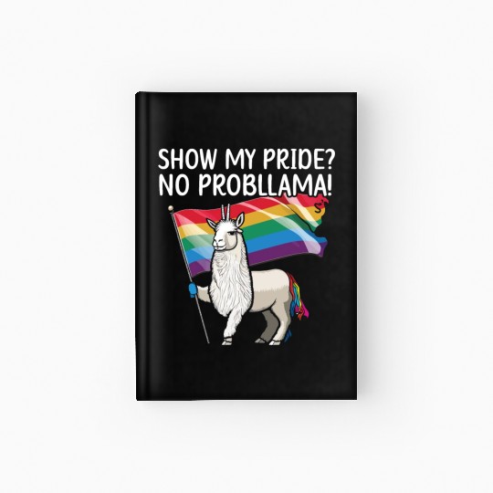 Gay Rights Rainbow Pride Month LGBTQ Gay Pride Hardcover Journal