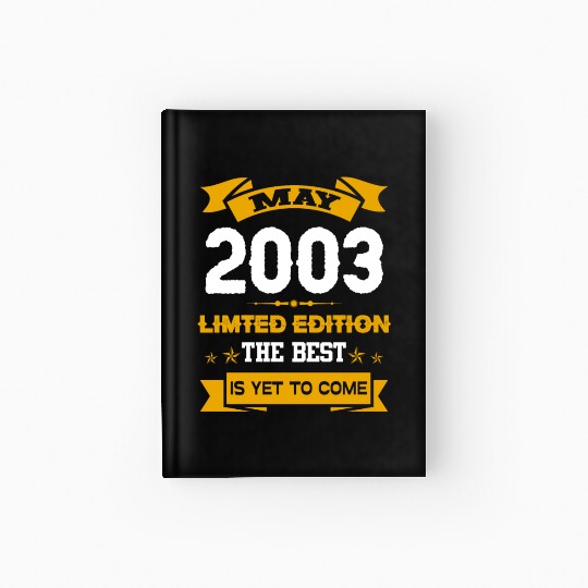 May 2003 Birthday Surprise Hardcover Journal