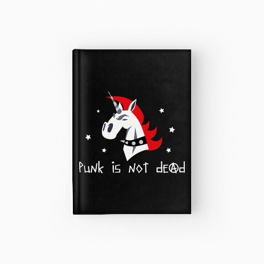 Punk Is Not Dead Punk Rock Gift Idea Hardcover Journal