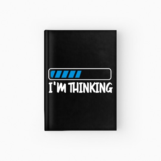 I'm Thinking Computer Scientist Programmer Cloud Hardcover Journal