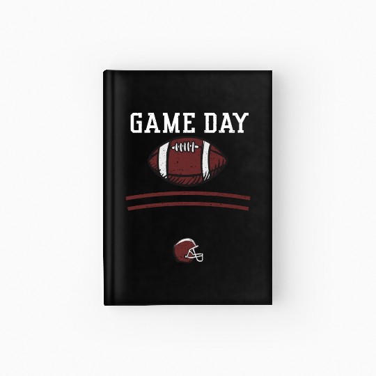 Game Day - Football Hardcover Journal