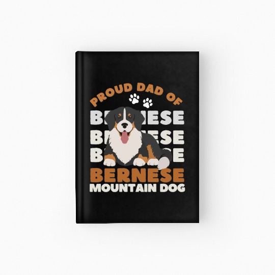 Bernese Mountain Dog. Best mom of Bernese Mountain Hardcover Journal