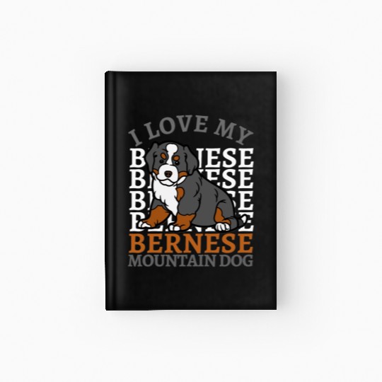Bernese Mountain Dog. Best mom of Bernese Mountain Hardcover Journal