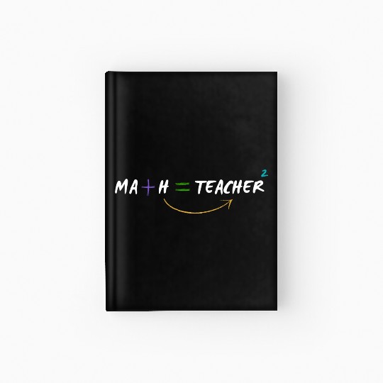 Maths Teacher Hardcover Journal