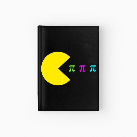 Video Game Pi Day Gamer Math Teacher Kids Boys Men Hardcover Journal
