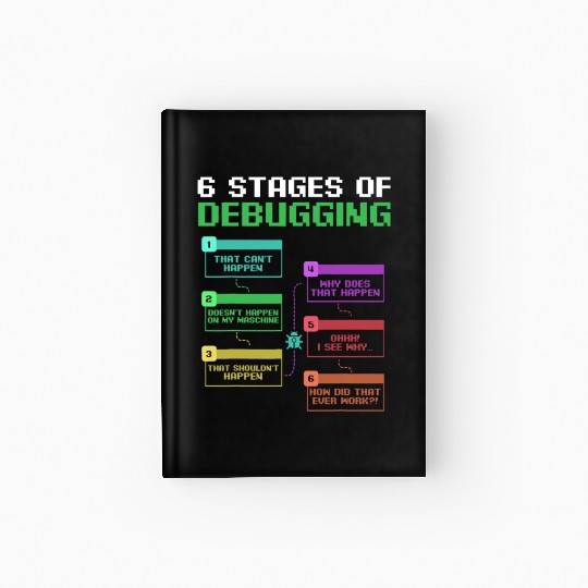 Computer Science Programmer Hacker IT Geek Hardcover Journal