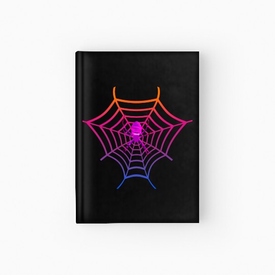 PINK sweet spider Hardcover Journal