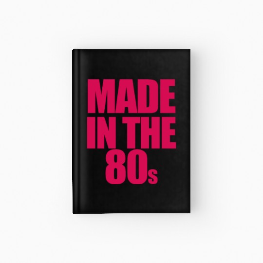 made in the 80s Hardcover Journal
