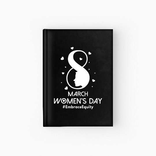 International Women's Day 2023 8 March IWD Embrace Hardcover Journal