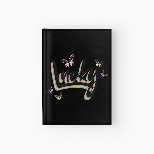 Lucky Butterflies Hardcover Journal