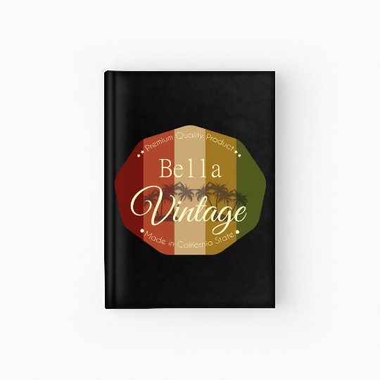 Bella Vintage design Hardcover Journal