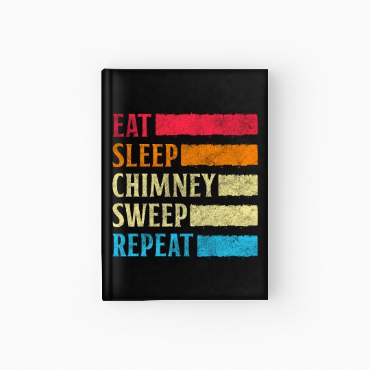 Lucky Charm New Year Fireplace Master Hardcover Journal