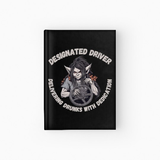 Designated Driver, Delivery Hardcover Journal