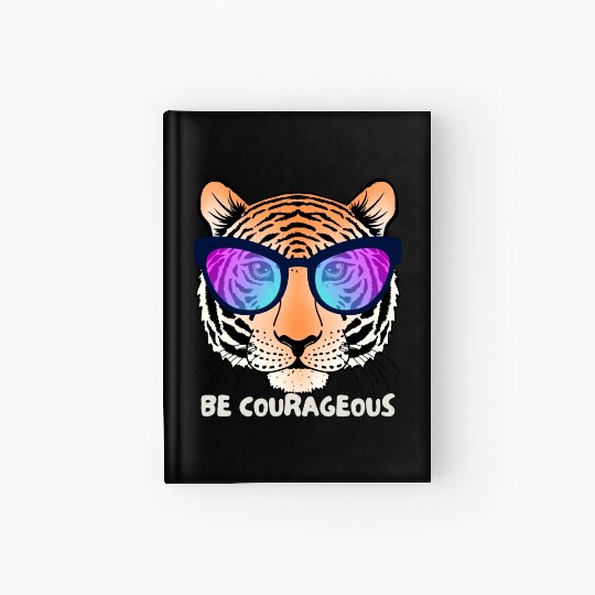 Be Courageous like a Lion Hardcover Journal