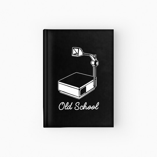 Teacher I Keep It Old School Hardcover Journal