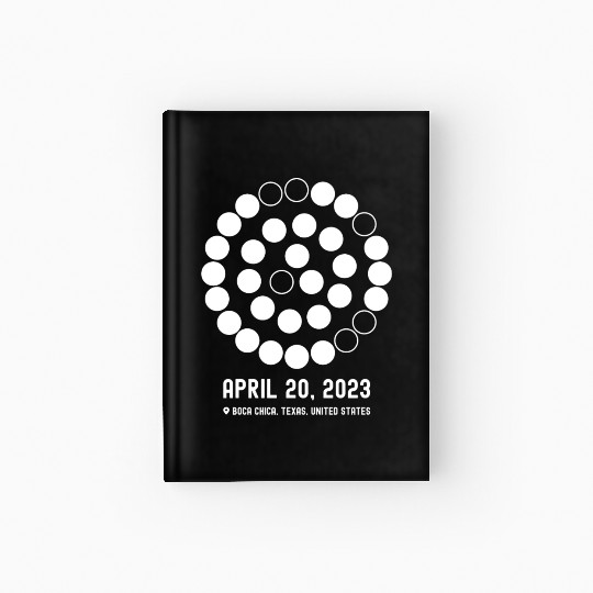 Rocket Engine Telemetry - Boca Chica, Texas Hardcover Journal