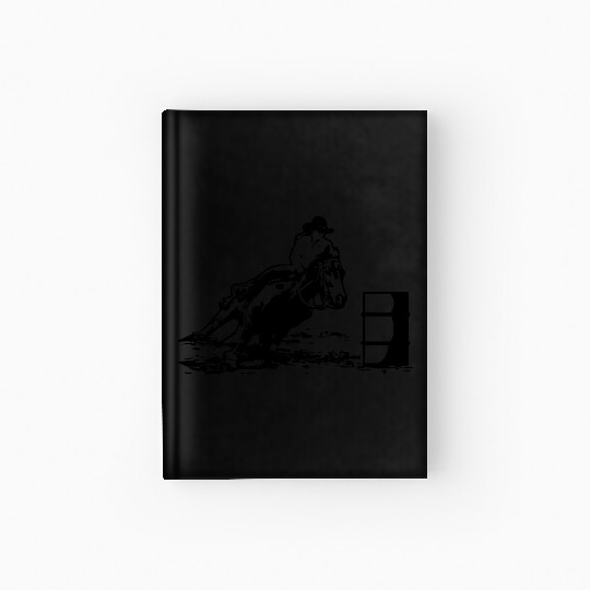 barrel racing Hardcover Journal