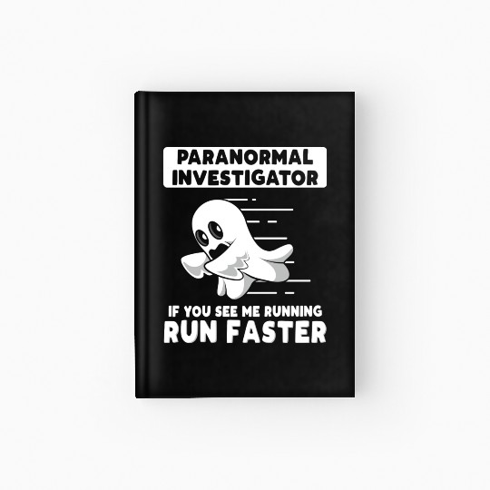 Ghost Hunting Paranormal Investigator Hardcover Journal