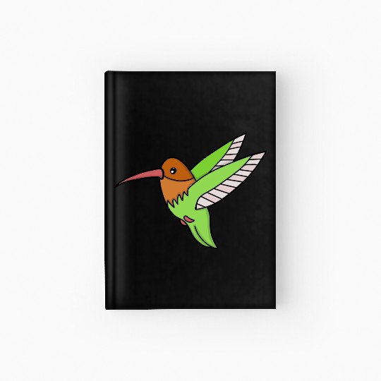 A Sweet Hummingbird Hardcover Journal