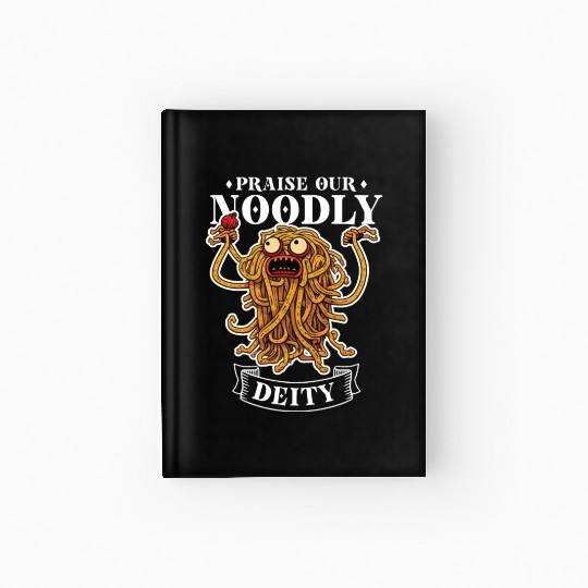 Atheist Atheism Flying Spaghetti Pastafarianism Hardcover Journal