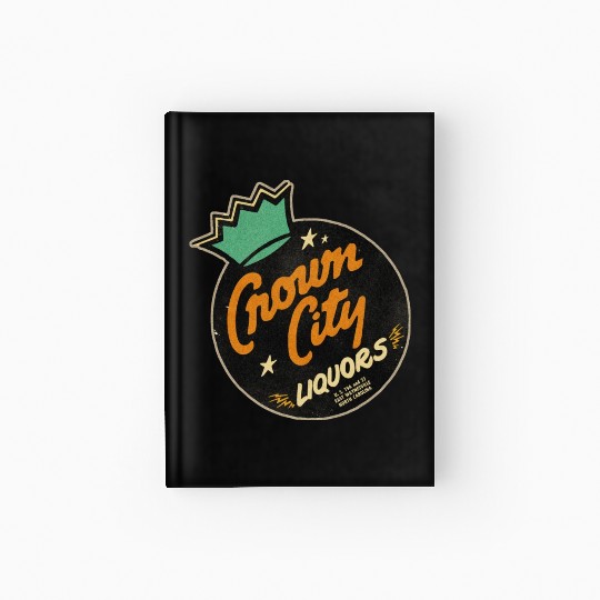 Vintage North Carolina Liquor Store Hardcover Journal