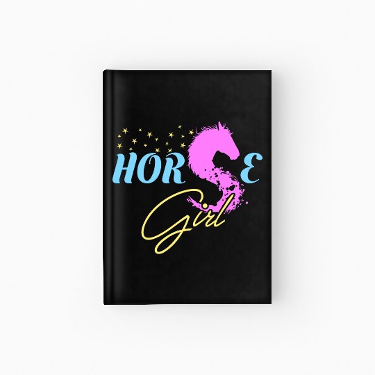 Horse Girl Hardcover Journal Horse Lovers Gift Equestrian