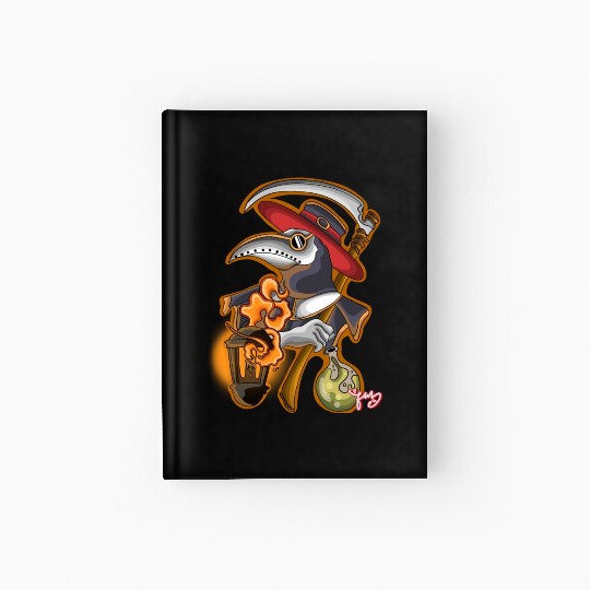 plague doctor Hardcover Journal