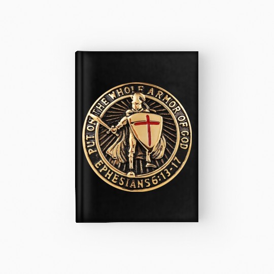 Armor Of God Christian Knight Hardcover Journal