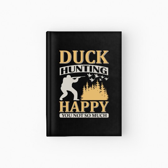 Duck Hunting Hardcover Journal