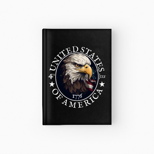 Independence Day 4th of July Freedom Hardcover Journal