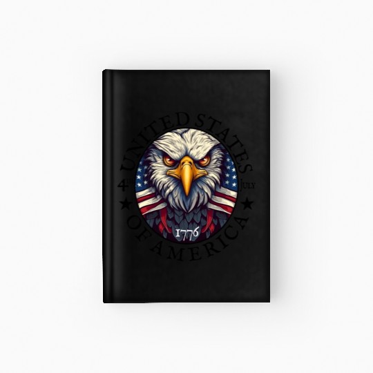 Independence Day 4th of July Freedom Hardcover Journal
