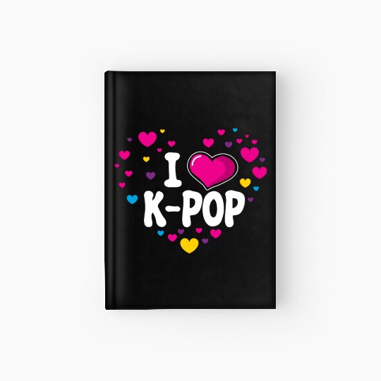 K-Pop K-drama Korean Music KPop Kdrama Gift Hardcover Journal