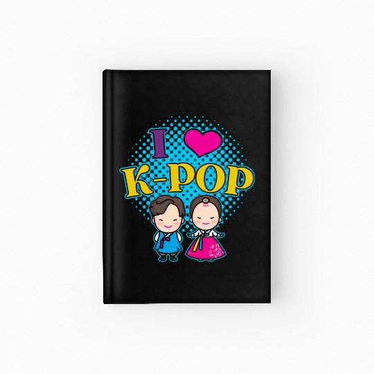 K-Pop K-drama Korean Music KPop Kdrama Gift Hardcover Journal