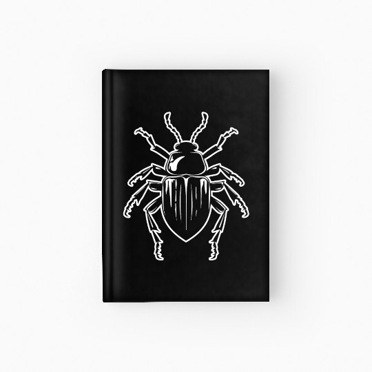Bug Beetle Insect Hardcover Journal