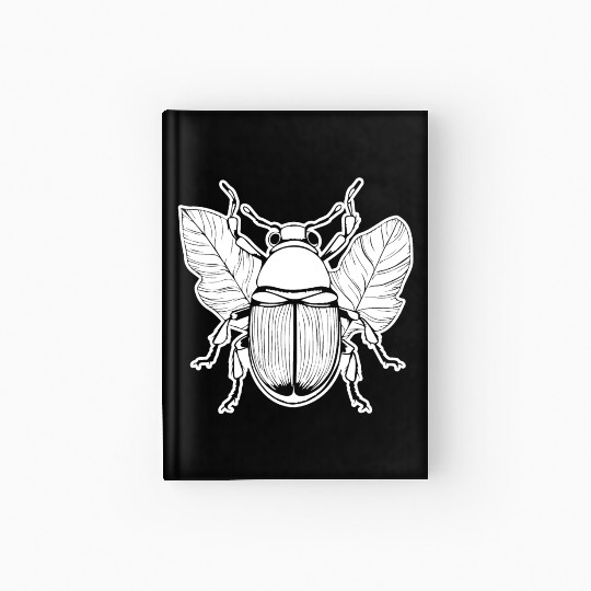 Bug Beetle Insect Hardcover Journal