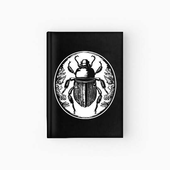 Bug Beetle Insect Hardcover Journal