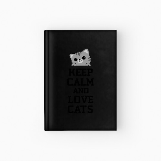 Keep calm Hardcover Journal
