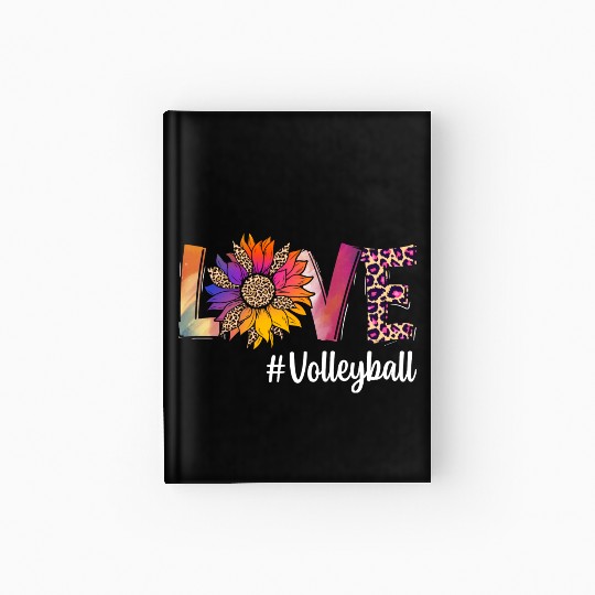Love Volleyball Hardcover Journal
