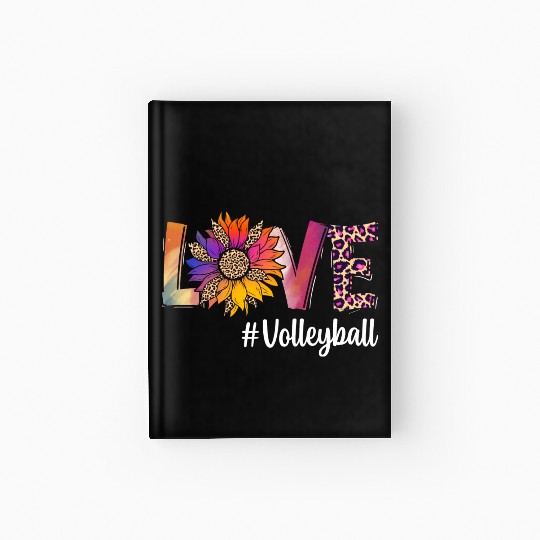 Love Volleyball Hardcover Journal